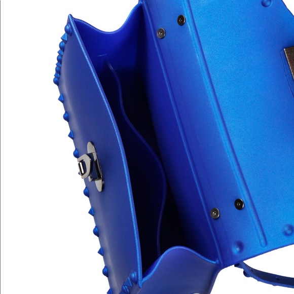 MEDIUM royal blue cute stud bag - Picture 10 of 11